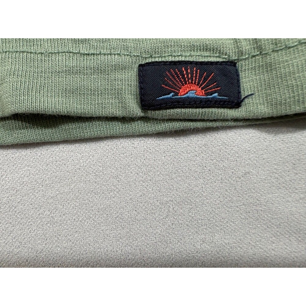 Faherty Sunwashed Organic Cotton Pocket T-Shirt Mens Short Sleeve Slub Tee Sz XL - Picture 3 of 10